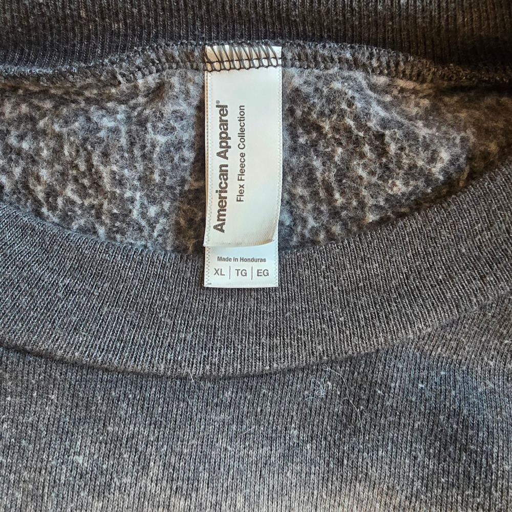 Yellowstone Dutton Ranch Bleached Sweatshirt Gray XL Flex Fleece - Picture 4 of 6
